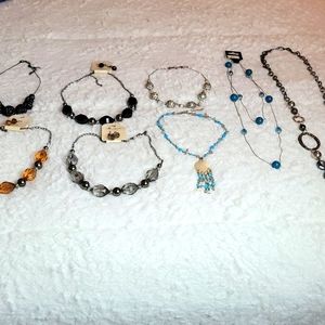 8 Piece Beaded Necklace Lot